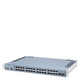 SCALANCE XR302-32; managed layer 2, IE switch, 19" rack; 2x 1G/2.5G/5G/10 Gbps RJ45 port, 24x 100M/1G SFP port; 8x 1G/10G SFP+ port; LED diagnostics; error signaling contact; select/set  6GK5334-5TS00-4AR3