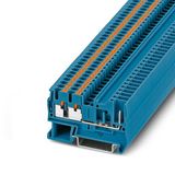 PT 2,5-TWIN/1P BU - Feed-through terminal block