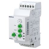 Three-phase voltage monitor with N monitoring 3x120...3x277V AC, 5A, 2 changeover contacts