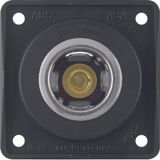 Integro Insert- Power Socket Outlet 12V Black Matt