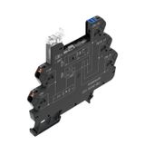Relay socket, IP20, 5 V DC ±20 %, 1 CO contact , 10 A, PUSH IN