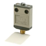 Compact limit switch, connector type, 1 A 125 VAC, pin plunger