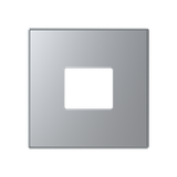 CP-RTC-FC-85PL Cover plate - free@home / KNX fan coil control - Silver for Thermostat Central cover plate Silver - Sky Niessen