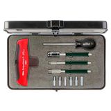 Torque screwdriver with T-handle set TorqueVario®-S T 5-14 Nm