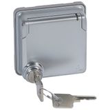 Adaptor Soliroc - for Arteor functions - IP 55 - IK 10 - lockable cover