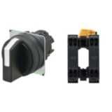 Selector A22NS Ã˜22, 3 position, NON-Lighted, bezel PLASTIC, MANUAL, CO A2235425C