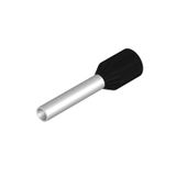 Wire end ferrule, Standard, 1.5 mm², Stripping length: 12 mm, black