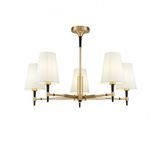 House Zaragoza Chandelier Brass