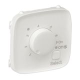 Cover plate Valena Allure - floor heating thermostat - pearl