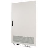 Section wide door, ventilated, right, HxW=1625x995mm, IP31, grey