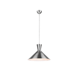 Enzo pendant 35 cm E27 brushed steel