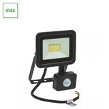 NOCTIS LUX 2 SMD 230V 20W IP44 CW black with sensor