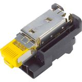 Han3A RJ45 Hybrid 10G insert 8+4p IDC