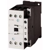 Contactor, 3 pole, 380 V 400 V 11 kW, 1 N/O, RDC 60: 48 - 60 V DC, DC operation, Screw terminals