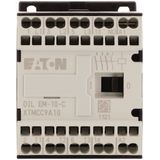 Contactor, 24 V 50 Hz, 3 pole, 380 V 400 V, 4 kW, Contacts N/O = Normally open= 1 N/O, Spring-loaded terminals, AC operation