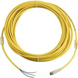 Connection cable 3 pole, flat/open, 2m