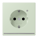 SCHUKO socket with LED pilot light LC320 LC1520-OLNW218