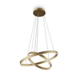 Modern Rim Pendant lamp Brass