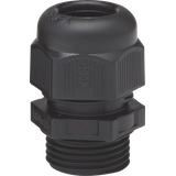 Splashproof M20 cable gland, black