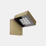 Wall fixture IP66 Modis Simple LED LED 18.3W LED warm-white 2700K DALI-2/PUSH Gold 1184lm