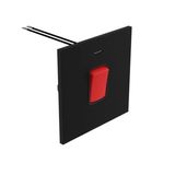 Art d'Arnould - 1 gang 45A switch double pole Epure black mat