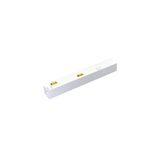 Magnetic Track Rail  Power Feed White