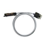 PLC-wire, Digital signals, 24-pole, Cable LiYY, 1 m, 0.25 mm²