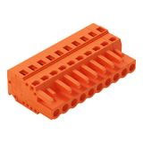 1-conductor female connector CAGE CLAMP® 2.5 mm² orange