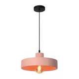 Lucide OPHELIA - Pendant light - Ø 35 cm - 1xE27 - Pink