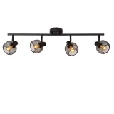 Lucide MAREN - Ceiling spotlight - 4xE14 - Black