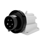 90° ANGLED SURFACE MOUNTING INLET - IP67 - 3P+E 16A 480-500V 50/60HZ - BLACK - 7H - SCREW WIRING