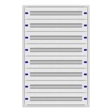 Flush-mounted distribution board 3U-24L,H:1195 W:810 D:250mm