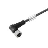 Sensor-actuator Cable (assembled), One end without connector, M12, Num