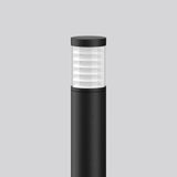 MEGA TOWER F, 10 W, 880 lm, 830, anthracite, on/off Bollards, D 115 H 