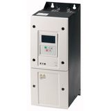 Variable frequency drive, 230 V AC, 3-phase, 46 A, 11 kW, IP55/NEMA 12, Radio interference suppression filter, OLED display