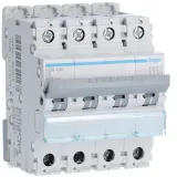 Circuit breaker 4P 6A D 6/10kA 4M