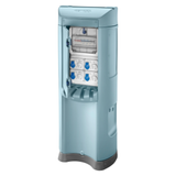 QMC200B - WIRED - DOUBLE SIDE TAKE-OFF - 8 SOCKET OUTLET 2P+T 16A - KNIFE SWITCH 4P 80A - 8 MCD 2P 10A 0,03A - IP44 - LIGHT BLUE