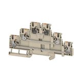 Multi-tier modular terminal, 2.5 mm², 800 V, 22 A, Number of levels: 3