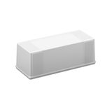 Replacement cover, plastic glass L 343 B 143 H 124 colour: white