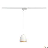 PARA CONE 14 pendulum luminaire, GU10, round, white/gold