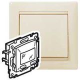 MOTION SENSOR WITHOUT NEUTRAL 250 W IVORY, ACCESSIBLE ON-OFF