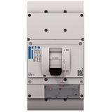 NZM4 PXR10 circuit breaker, 1000A, 4p, variable, screw terminal