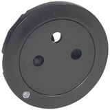 COVER PLATE 2P+E F/B SLIM INDICATOR GRAPHITE