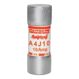 Fuse A4J - Class J - Fast-Acting 600VAC 300VDC 10A Ferrule