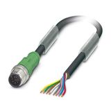 SAC-8P-M12MS/0,15-PUR - Sensor/actuator cable