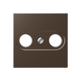 Centre plate for TV-FM-SAT socket A561PLTVMO