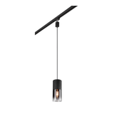 DUOline Robin pendant 1-pc E27 matt black