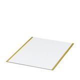 BMK 20X 8 WH CUS - Fabric label sheet