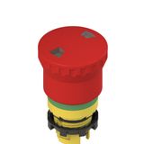 Emergency button with push-pull release E2 1PEPF4731