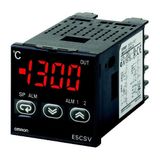 Temp. controller, LITE, DIN48x48, 12 VDC pulsed output, Thermocouple a E5CS7132M